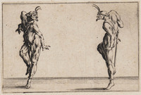TvB G 4917
          <br/>
          Twee dansende Pantalone ("Capricci")
          <br/>
          <em>Callot, Jacques (1592 - 1635)</em>